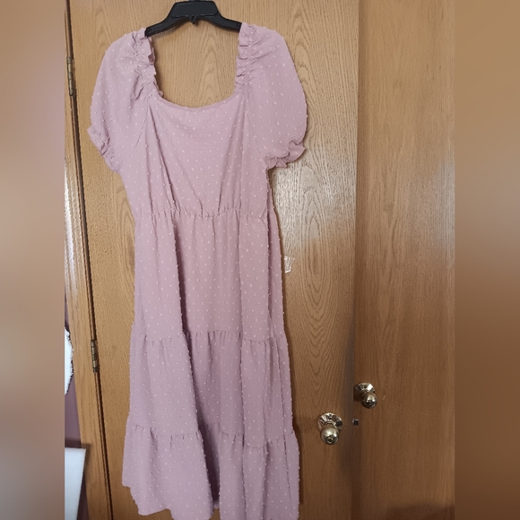 Women's plus size 2X,  Shein shirt sleeve dress - Picture 2 of 3